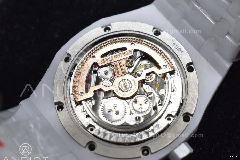 White Calendar Best Ceramic APSF Bracelet Edition 26579cb A5134 Oak Ceramic Perpetual on Royal 0425